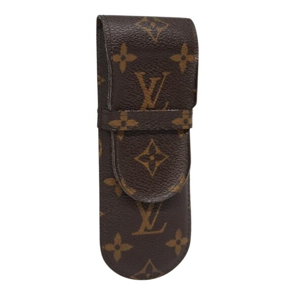 LOUIS VUITTON Monogram Etui Stilo Pen Case M62990 LV Auth 90046 - Picture 1 of 16